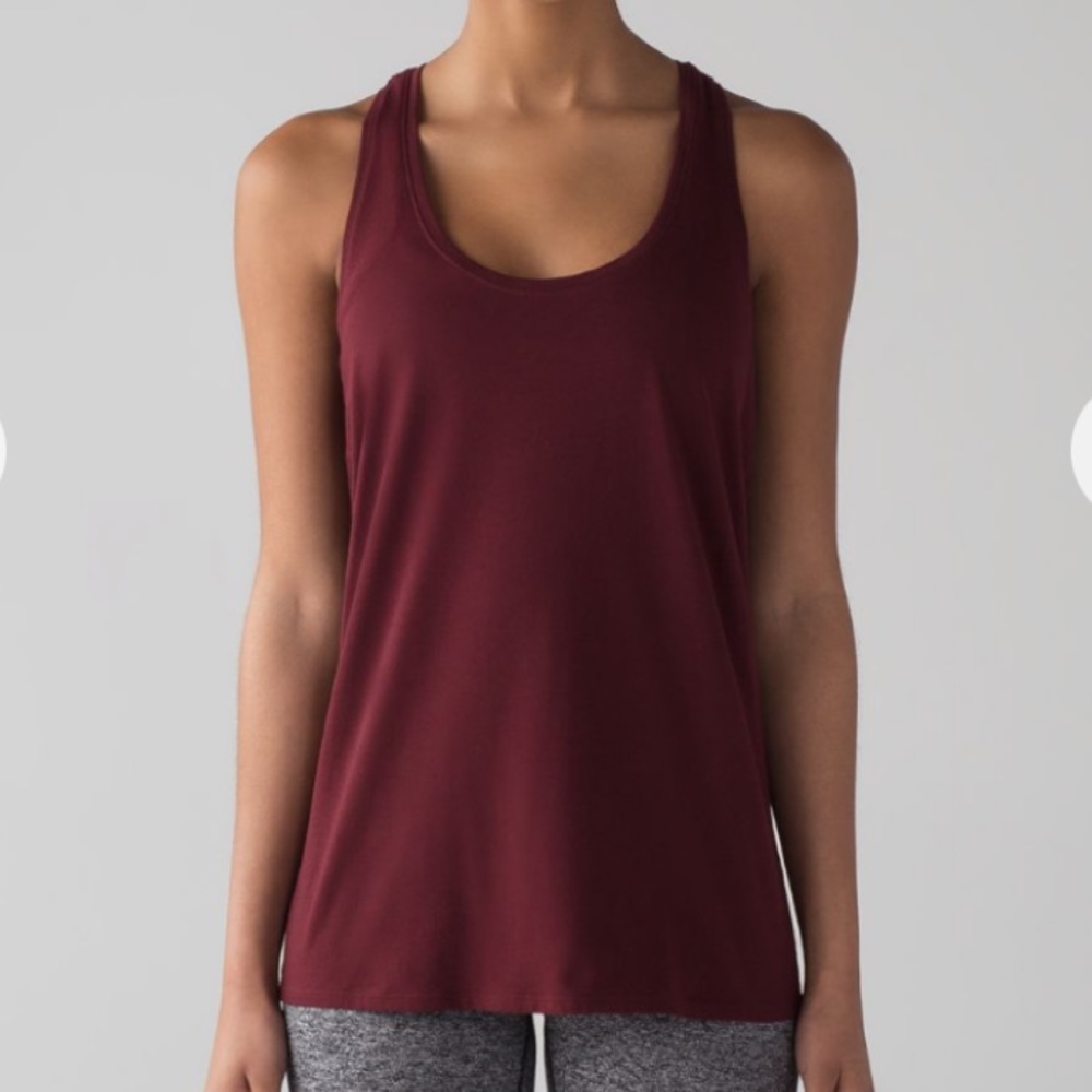 Lululemon Love Tank Deep Rouge